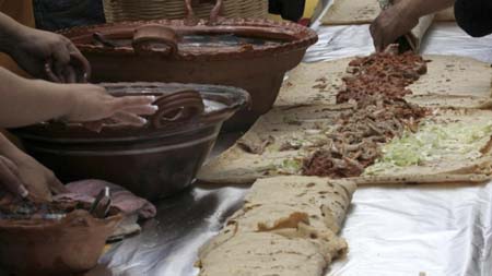 Bánh kẹp truyền thống Mexico phá kỷ lục Guinness.